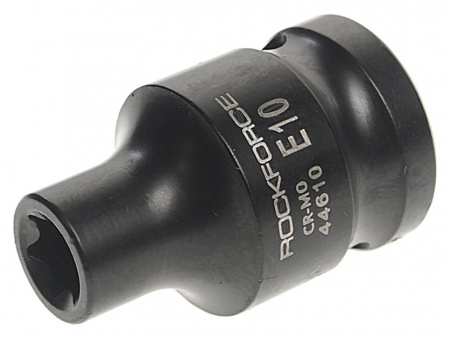 Головка торцевая TORX ударная 1/2", E10 ROCKFORCE RF-44610 /1/10/240