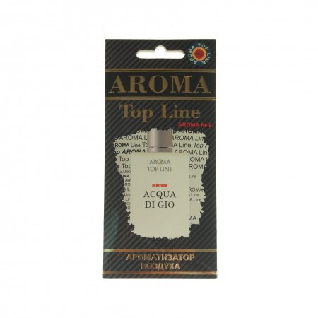 Ароматизатор воздуха ATL-35087 №9 Armani acqua di gio пластинка Top Line /1
