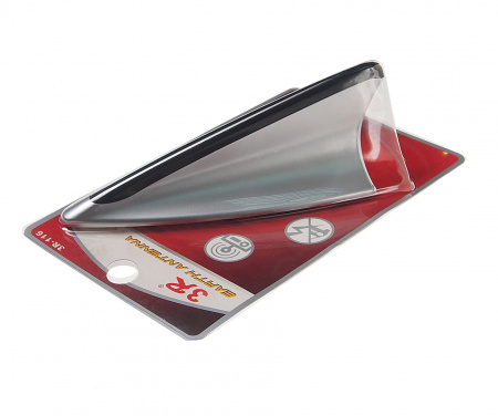 Антенна 3R-116 SILVER декоративная 140*60*55мм (плавник) 3R /1/40