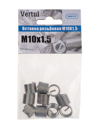 Вставка резьбовая M10X1.5 Vertul VR50727E