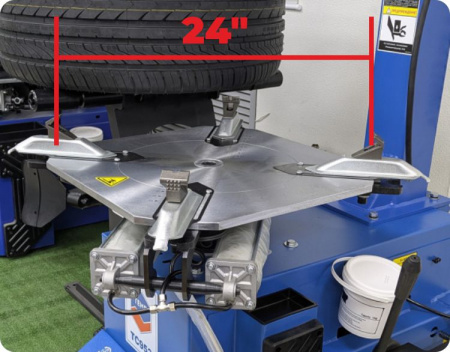 ТЕМП TC953 Станок шиномонтажный полуавтоматический, 10-24", 380 В