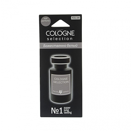 Ароматизатор воздуха PCOL-196 COLOGNE SELECTION (Божественно белый) пластинка FKVJP /10/600