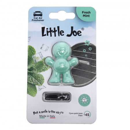 Ароматизатор воздуха EF0808 Little Joe Classic (Мята) на дефлектор, 3D-Polymer Drive Int /1/6
