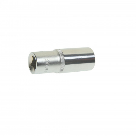 Головка торцевая 22мм 1/2" 12-гранная глубокая L=80мм ЭВРИКА ER-91515-12 /1/10