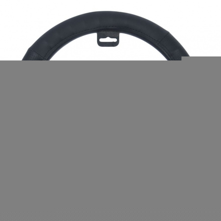 Оплетка на руль DD-3739 (M) BLACK искуственная кожа /1