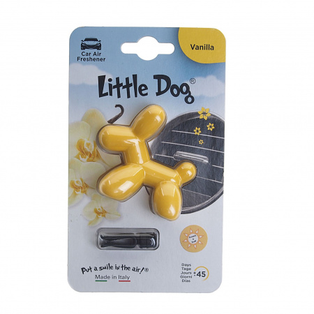 Ароматизатор воздуха ED0101 Little Dog (Ваниль) на дефлектор, 3D-Polymer Drive Int /1/6