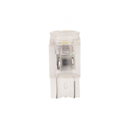 Автолампа T10W (W2,1x9,5d) 3 SMD 2835 WHITE 6000K 54лм 12V MEGAPOWER /10 /100 OLD