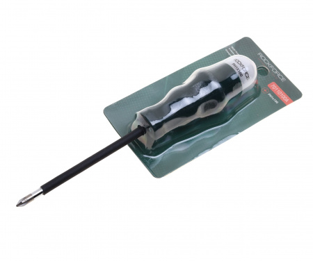 Отвертка индикаторная RF-70110100A PH1x100 (12-250V), в блистере ROCKFORCE /1/100