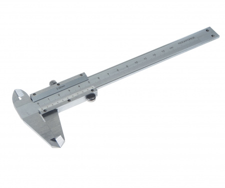 Штангенциркуль RF-5096P (0-125мм, 0.02мм; внутр. Ø, наруж. Ø + глубиномер), в пластиковом футляре ROCKFORCE /1