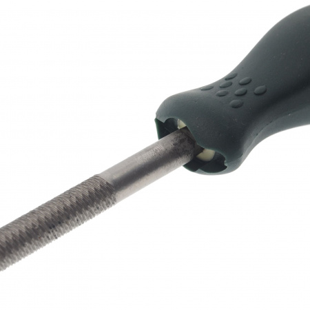 Напильник RF-5056P310 круглый 10"-250мм, на пластиковом держателе ROCKFORCE /1/10