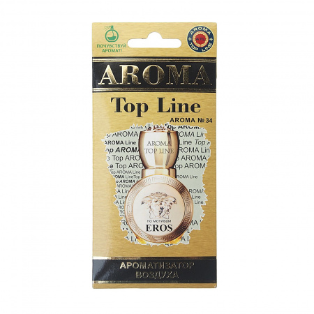 Ароматизатор воздуха ATL-59169 №34 Versace Eros woman пластинка Top Line /1