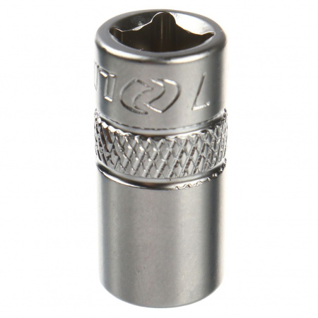 Головка торцевая  7мм 1/4" 6-гранная L-25мм LG-22107 LIGE /1/1000 NEW