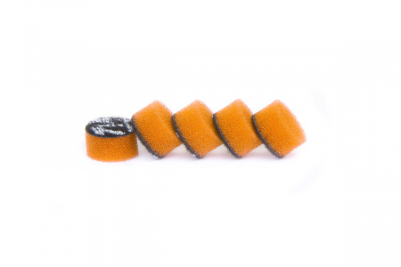 ZV-MINI159MC 15/9/15-ZviZZer MINI (набор 5шт) ОРАНЖЕВЫЙполутвердый круг для гибкого вала