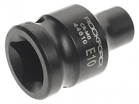Головка торцевая TORX ударная 1/2", E10 ROCKFORCE RF-44610 /1/10/240
