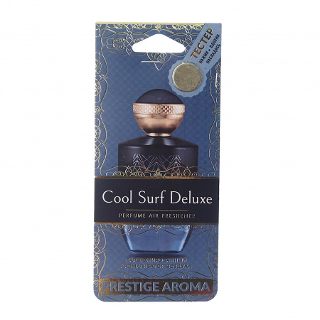 Ароматизатор воздуха FTE-PA-14 PRESTIGE AROMA (Cool Surf Deluxe по мотивам Hugo Boss - Boss Bottled) подвесной FOUETTE /1/32