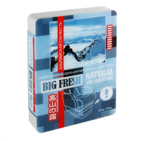 Ароматизатор воздуха BF-18 BIG FRESH (альпийская свежесть) гелевый 200гр FKVJP /1/40