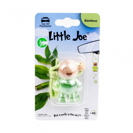 Ароматизатор воздуха BJ0851 Little Joe Bttle (Бамбук) флакон подвесной с деревянной крышкой 5,8мл Drive Int /1/6