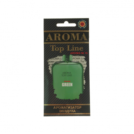 Ароматизатор воздуха ATL-35049 №15 Lacoste Green пластинка Top Line /1