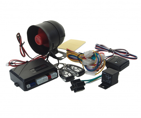 Сигнализация W-Y101 (2-х уровневый датчик удара, сирена 15Вт) 12V ВЫМПЕЛ /1