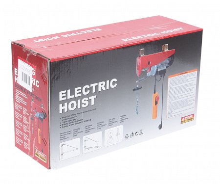 Таль RF-TRH1005 подвесная 250/500 кг (220V, 1000W, высота подъема: 250кг - 12м, 500кг - 6м) ROCKFORCE /1