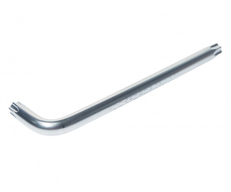 Ключ TORX T55H RF-76755L: Г-образный удлиненный с отверстием ROCKFORCE /1