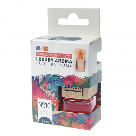 Ароматизатор воздуха FTE-LAE-10 LUXURY AROMA ELITE PERFUME (по мотивам Ex Nihilo-Fleur Narcotique) подвесной, с деревянной крышкой FOUETTE /1/30