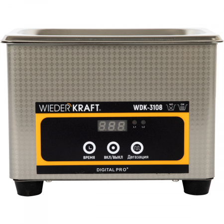 WDK-3108 Ультразвуковая мойка без подогрева, 0.8 л