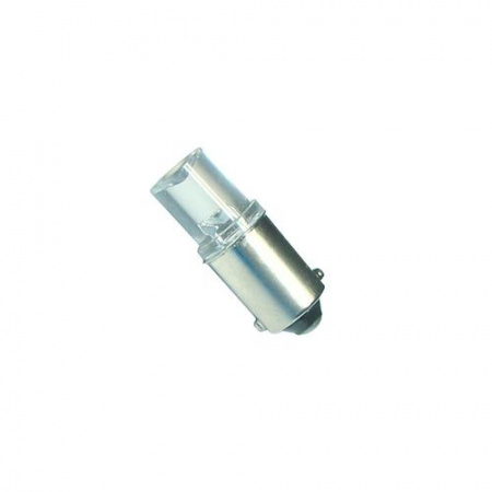 Автолампа T4W (BA9s) АМН LED CONE RED 6лм   12V MEGAPOWER /100 /1000