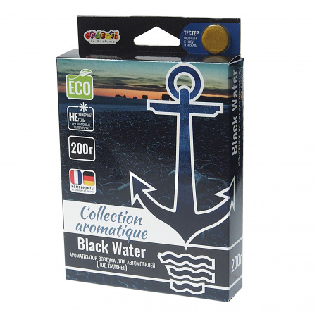 Ароматизатор воздуха FTE-CA-25 COLLECTION AROMATIQUE (black water) под сиденье 200гр FOUETTE /1/40
