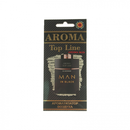 Ароматизатор воздуха ATL-35438 №29 Bvlgari Man in Black пластинка Top Line /1