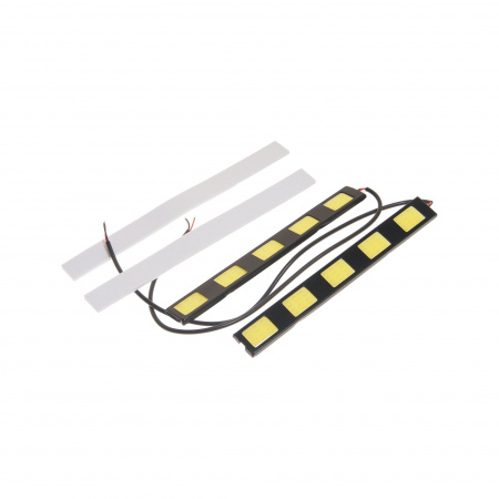 Дневные ходовые огни DAY LIGHT COB 150х18мм плоские (2шт) MEGAPOWER OLD