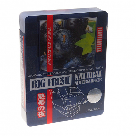Ароматизатор воздуха BF-153 BIG FRESH (ароматная слива) гелевый 200гр FKVJP /1/40