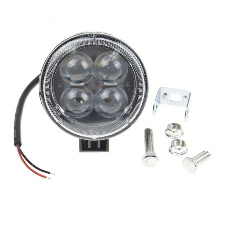 Фара рабочего света MIS-4D-12W 4LED 80х80мм 10-30V MISTAR /1