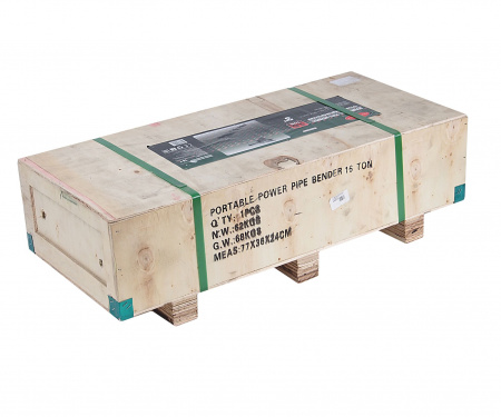 Трубогиб RF-03003-2 гидравлический горизонтальный 16Т (1/2", 3/4", 1", 1 1/4", 1 1/2", 2", 2 1/2", 3") ROCKFORCE /1/