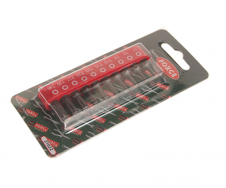Набор вставок RF-21022: 1/4"DR  TORX 10пр. ROCKFORCE /1/15