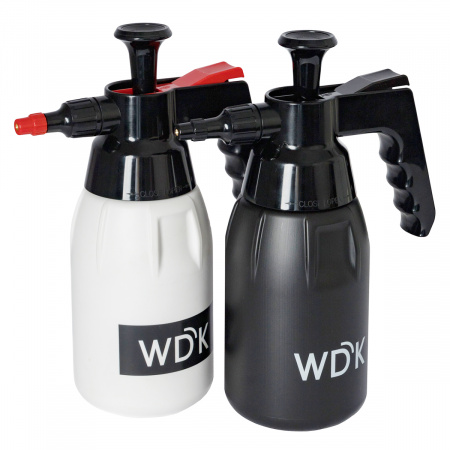 WDK-918 Распылитель насосного действия для обезжиривателей, 1 л, черный