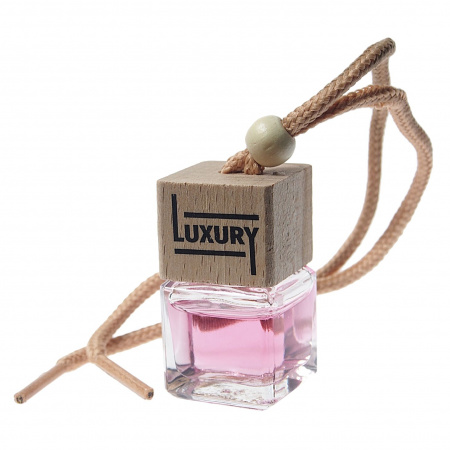 Ароматизатор воздуха FTE-LAE-11 LUXURY AROMA ELITE PERFUME (по мотивам Versace-Bright Crystal) подвесной, с деревянной крышкой FOUETTE /1/30