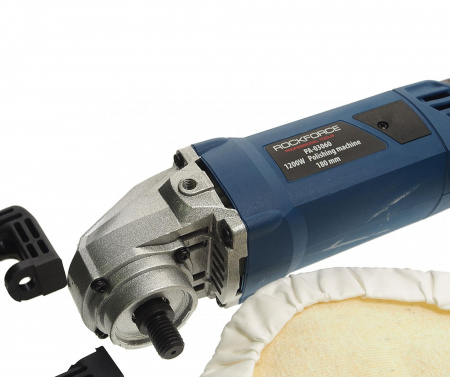 Машина полировальная RF-PA-03060 электрическая (220V, 1200W, 800-3600 об/мин, диаметр круга-180мм) ROCKFORCE /1/6