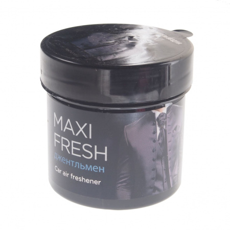 Ароматизатор воздуха CMF-110 MAXI FRESH (джентельмент) гелевый, банка 100гр /1/24