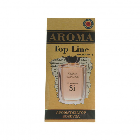 Ароматизатор воздуха ATL-35360 №16 Armani SI пластинка Top Line /1