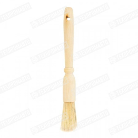 Кисть детейлинговая Round Brush White Bristle Hi-Tech