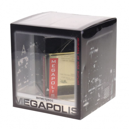 Ароматизатор воздуха MGSL-101 MEGAPOLIS (антистресс) гелевый 60мл FKVJP /1/40