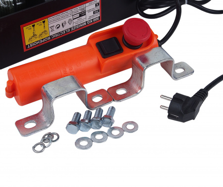 Таль RF-TRH1005 подвесная 250/500 кг (220V, 1000W, высота подъема: 250кг - 12м, 500кг - 6м) ROCKFORCE /1