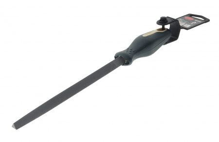 Напильник RF-5056P58 трехгранный 8"-200мм, на пластиковом держателе ROCKFORCE /1/10