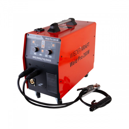 Weld Pro 260M Сварочный аппарат инверторный 260A, 220В, MIG/MAG/MMA/Lift TIG с горелкой 24KD