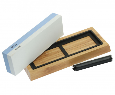 Брусок RF-SWS-6000 точильный двусторонний 180x60x28mm 1000/6000 ROCKFORCE /1/12