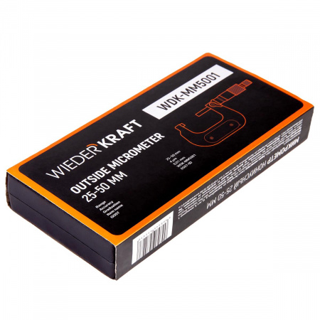 WDK-MM5001 Микрометр нониусный 25-50 мм, 0.01 мм