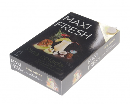 Ароматизатор воздуха MF-110 MAXI FRESH (pina colada) гелевый, под сиденье 100гр /1/40