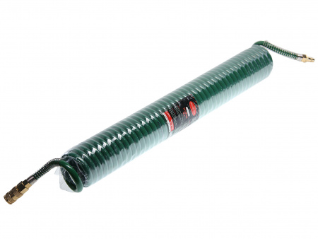 Шланг витой RF-1208-10M полиуретановый 12 х 8мм х 10м с быстроразъемами ROCKFORCE /1/20