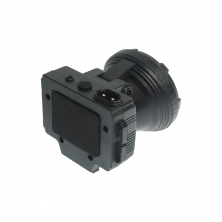 Фонарь UF-5362 7 LED BLACK/SILVER головной  с аккумулятором, 2 режима 220V ULTRAFLASH /1/5/100